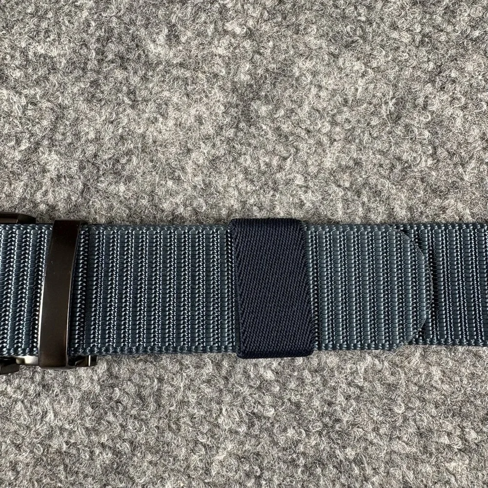 Fairwin Web Belt Men's Blue Nylon Ratchet Automatic Buckle 52